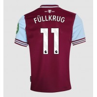 Fotballdrakt Herre West Ham United Niclas Fullkrug #11 Hjemmedrakt 2024-25 Kortermet